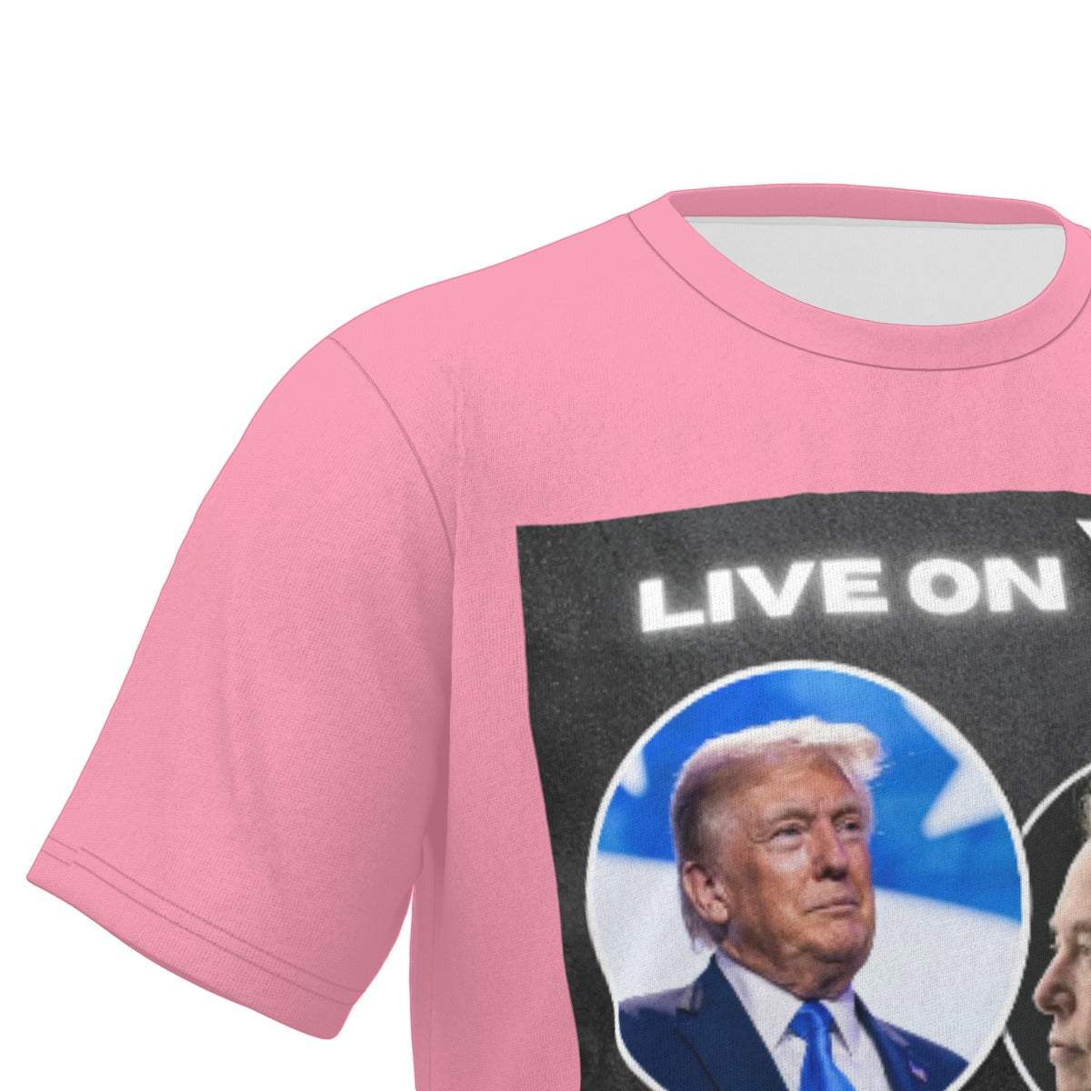 Elon Musk X Donald Trump Live On X T-Shirt